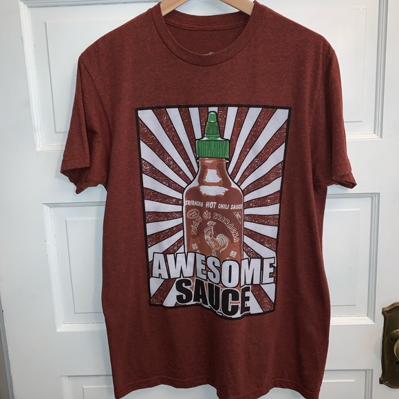Shirts | Sriracha Awesome Sauce Tshirt 